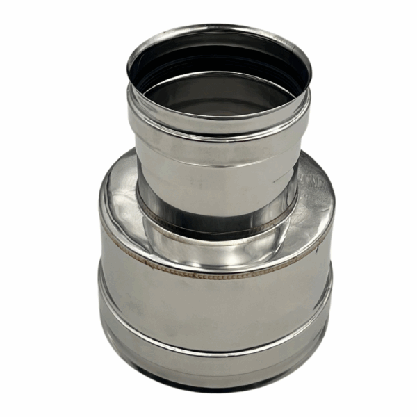 Raccordo uscita doppia mono inox