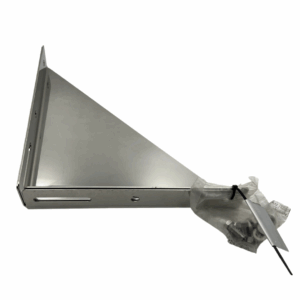 Coppia di supporti per piastre inox monoparete