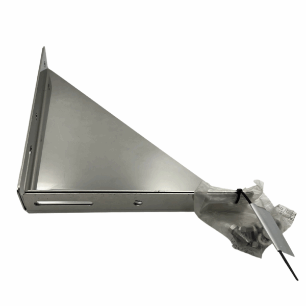 Coppia di supporti per piastre inox monoparete