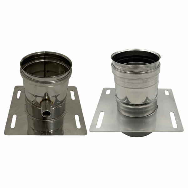 Piastre inox monoparete